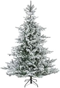 Kaemingk Everlands Snowy Grandis Fir Artificial Christmas Tree 1.8m/ 6ft