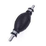 JRL Fuel Pump Fuel Line Hand Primer Bulb 10mm 3/8‘’ inch Rubber fit for Car/Boat/Marine/Motorcycle 9001080A