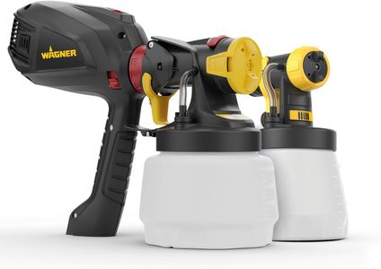 WAGNER W 575 FLEXiO Electric Paint Sprayer – 630W, 1300ml, Black, Interior/Exterior