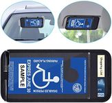 Handicap Placard Holder for Auto, W