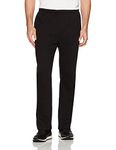 Amazon Essentials Men's Fleece Sweatpants, Black, Large