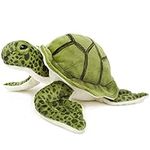 VIAHART Turquoise The Green Sea Turtle - 10 Inch Tortoise Stuffed Animal Plush - by Tiger Tale Toys