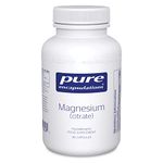 Pure Encapsulations - Magnesium (Citrate) 150mg - Highly Bioavailable Magnesium Chelate - 90 Capsules