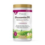 NaturVet – Glucosamine DS - Level 1 Maintenance Care | Preventative Care to Maintain Healthy Cartilage & Joint Function | Enhanced with Glucosamine & Chondroitin | for Dogs & Cats (240 Tablets)