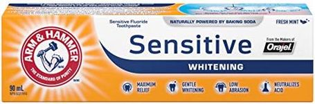 ARM & HAMMER Sensitive Whitening Toothpaste, 90-ml