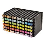 Spectrum Noir Universal Marker Pen Storage Organiser - Stackable Trays - 6 Pack (12 Pen Storage) - Easily Assembled, Modular Design - Perfect Desk Art Storage