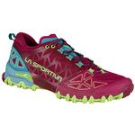 La Sportiva Women's Bushido Ii Woman Mountain Running Shoes, Red Plum Topaz, 6 UK