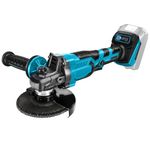 Cordless Angle Grinder Compatible with Makita 18V Battery, 125mm Brushless Cutting Grinding 8000 RPM 3 Position Adjustable Auxiliary Handle Great for Sanding Cutting, Grinding, Polishing (No Blade)