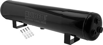 Vixen Air 4 Gallon (15 Liter) 7 Ports Suspension/Train/Horn Aluminum Air Tank (Powder Coated Black) 200 PSI VXT4100AB