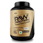 HEALTHFARM Raw Whey Protein Isolate + Whey Protein Concentrate|Highest Rated Protein Powder, Hormone-Free, Zero Additives, Low-Fat Sports Nutrition Protein (Vanilla, 2Kg)