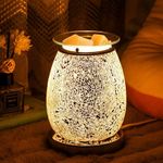 Makimoo Stunning Electric Wax Melt Burner Oil Burner Wax Warmer Night Light Oil Lamp for Home Decoration (3D Ring Design)