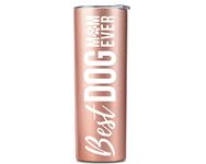 Onebttl Dog Mom Gifts for Women, Dog Lovers Tumbler Insulated Stainless Steel Cup (590ml, Rose Gold)