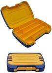 Megapro 6KITCASE Plastic Tool Case for Screwdrivers, Tips and Extensions, 7 by 5 by 3-Inch