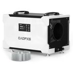 CADPXS Crawlspace Dehumidifier with Pump and Drain Hose, 145 Pints Commercial-Grade Dehumidifiers for Crawl Space, Basement, Water Damage, Large Spaces Use, Auto Defrosting, cETL