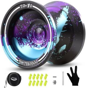 WATIEOBOO W07 Pro Metal yo yo, Dual Mode - Responsive and Non-Responsive yoyo, Suitable for Children and Adults, Beginners and Advanced Players, Advanced Trick Yoyo