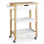 Giantex Kitchen Island Cart with St
