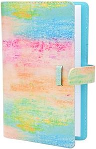 Sunmns Colorful Wallet PU Leather Photo Album Compatible with Fujifilm Instax Mini 12 11 9 8 90 26 7s Instant Camera Film, Polaroid Snap Zip Z2300 PIC-300 Film (Rainbow)
