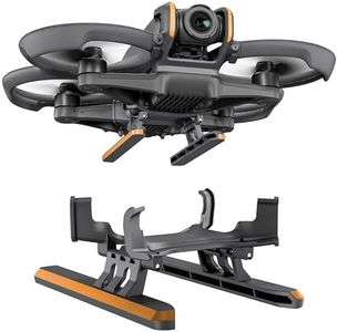 STARTRC Landing Gear for DJI AVATA 2 Drone Accessories,Foldable Extended Landing Legs Kit for DJI AVATA 2 Drone Protector（orange）