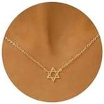 HLJEO Gold Necklace for Women, 14k 