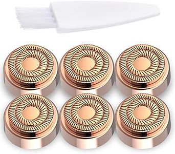 Facial Hair Remover Replacement Heads: Compatible with Finishing Touch Flawless Facial Hair Removal Tool for Women As Seen On TV 18K Gold-Plated Rose Gold (Generation 2 Double Halo)