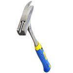 S&R Claw Hammer/Carpenter Hammer 600g, Magnet, Fiberglass Handle, Forged C50