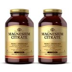 Solgar Magnesium Citrate 120 Tablets (pack of 2)