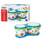 Halilit Drums. Light & Robust Kids Toy Musical Instrument. Promotes Hand-Eye Coordination & Motor Skills. (Halilit Baby Bongo Drum)