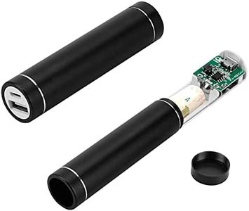 LUEXBOX Secret Stash Battery Bank Diversion Safe Hidden Compartment Pill Safe, Portable Secret Hidden Pill Container, Diversion Safe Compartment Container to Hide Pills Jewelry or Valuables (Black)