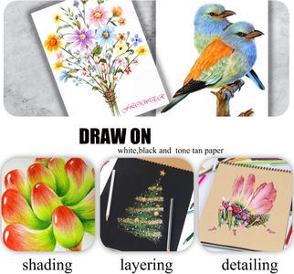 KALOUR 72-Color Pencil Set – Artist Drawing Colored Pencils