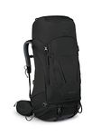 Osprey Kestrel 68 Mens Backpacking Backpack Black S/M