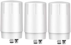 ITEHZTO Faucet Filter Replacement, Replacement for Brita® Faucet Filter, Brita® 36311 On Tap Water Filtration System, Brita® FR-200, FF-100 Replacement Filter, White (Pack of 3)