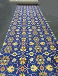 Mahi Carpet Red Carpet for Floor, Party, Functions | Nylon, Gallery Runner Print Mat 5x150 Feet