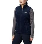 Columbia Women's Benton Springs Vest, Warm Fleece, Dark Nocturnal, Medium