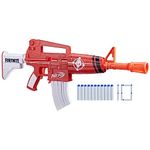 Nerf Fortnite Insightful Motorized Blaster, Insightful Wrap, 10 Dart Clip, 10 Elite Nerf Darts, Outdoor Play