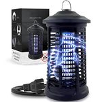 Electric Bug Zapper Indoor/Outdoor, 4200V High Powered Mosquito Zappers Killer, Waterproof Insect Fly Zapper Mosquito Trap Outdoor, Mosquito Lamp Bulb, Insect Killer for Home Garden Backyard, Camping