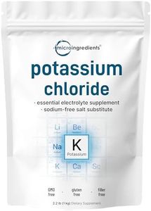 Potassium Chloride Powder, 1 KG (35 Ounce) | Salt Substitute & Essential Hydration Electrolyte Supplement | Supports Mineral Balance, Heart, Joint, and Immune Health | Filler Free, Dissolves Easily