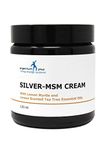 Silver-MSM Cream with Lemon Myrtle and Lemon Scented Tea Tree - 120 ml