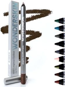 Wonderskin 1440 Longwear Eyeliner Eye Makeup Pencil Eyeliner Waterproof Super Creamy Smudge Proof Eye Makeup (Gold Mocha)