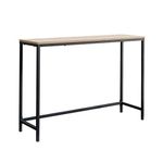 Sauder North Avenue Sofa Table, Charter Oak Finish - Black