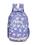 BEAUTY GIRLS By Hotshot 1651|School Bag|Tuition Bag|Unicorn Bag|College Backpack|For Girls & Women|18 Inch|30 Liters School Bag, Purple