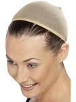 Smiffys Wig Cap, Nude Stretches to Cover Hair, Fever Fancy Dress, Fever Dress Up Wigs