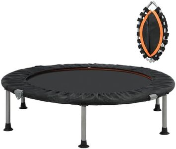 Panana Foldable Mini Trampoline 48'' Fitness Trampoline Rebounder, Exercise Trampoline for Adults Indoor/Garden Workout, 440lbs Capacity