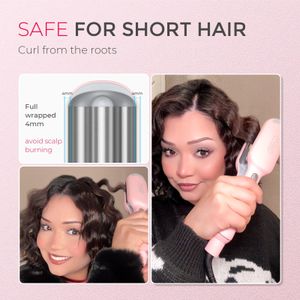 TYMO ROVY 25mm Hair Waver – Pink Styling Tool
