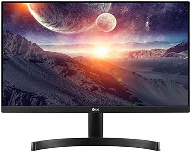 LG 22Mk600M 22 Inch (55Cm) LCD Full Hd 1920 X 1080 Pixels Slim IPS Panel Monitor, Hdmi X 2 & Vga Port, 75 Hz, AMD Freesync, Color Calibrated (Black)