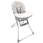 My Babiie MBHC1 Dani Dyer Elephants Compact Highchair White