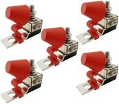 MRBF Terminal Fuses Block Kit- 250Amp 58V DC Max/ IP66 Waterproof Fuse for Boats, Marine, RVs, Solar Systems-Overload Short Circuit Protection-Fits Inverters,Charging Piles,Trolling Motors (5-Pack)