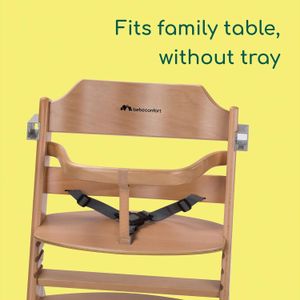 Bebeconfort Timba Wooden High Chair – Adjustable Baby Seat