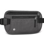 Aucuu Travel Money Belt with RFID Blocking, Ultra-Thin Passport Holder for Travel, Waist Pack Anti Theft, Hidden Travel Wallet Under Clothes to Protect Cash, Credit Cards Passport for Women, Men