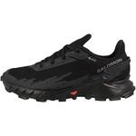 Salomon Alphacross 4 Gore-Tex Women's Trail Running Shoes, Powerful Grip, Water and weatherproof protection, and Long Lasting Comfort, Black, 6