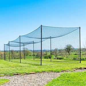 Net World Sports Baseball Batting Cage - Enhance Your Batting Skills with Complete Set Baseball Cage [20ft, 35ft, 55ft, and 70ft] (Complete Set, 35ft)